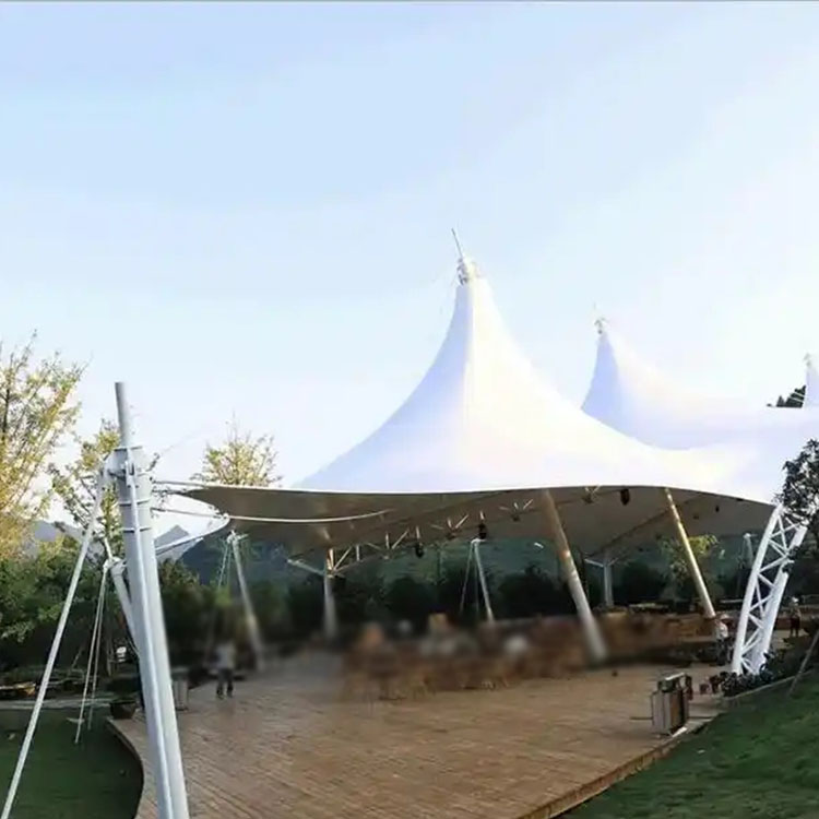 伽师县膜结构景观棚